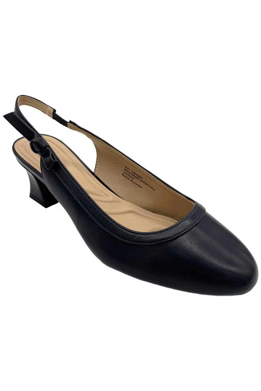 ARRAY Women's Evelyn Heel Navy - Wide